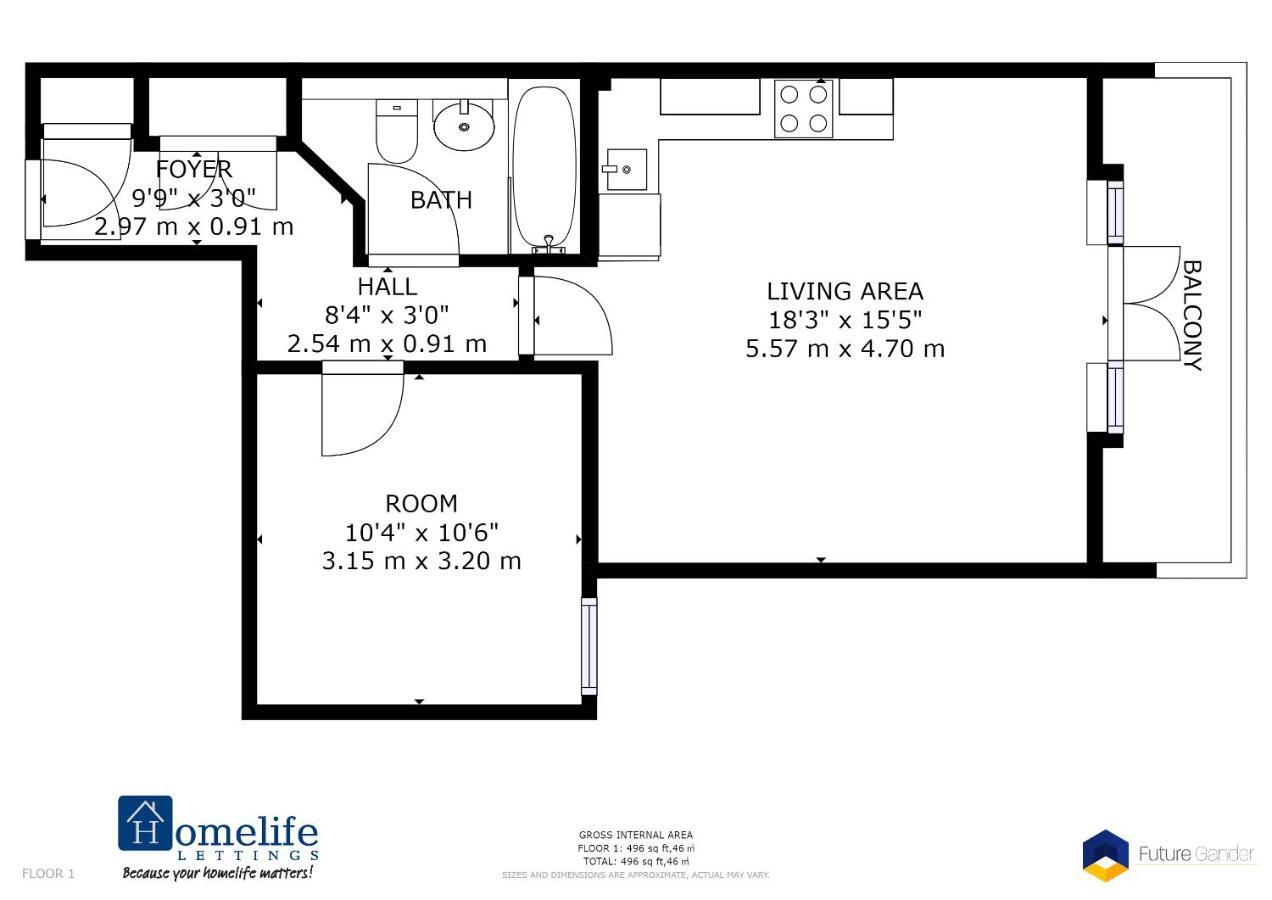 Spire View - 1 Bedroom, Sleeps 4, Parking Wifi Southampton Exterior foto